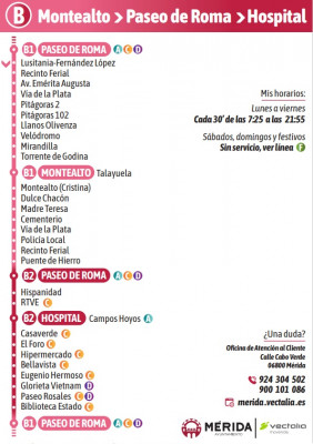 termómetro línea B